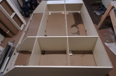 Присадка мебельным кондуктором Мастер32