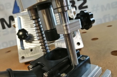 Шкала на валу фрезерного кондуктора