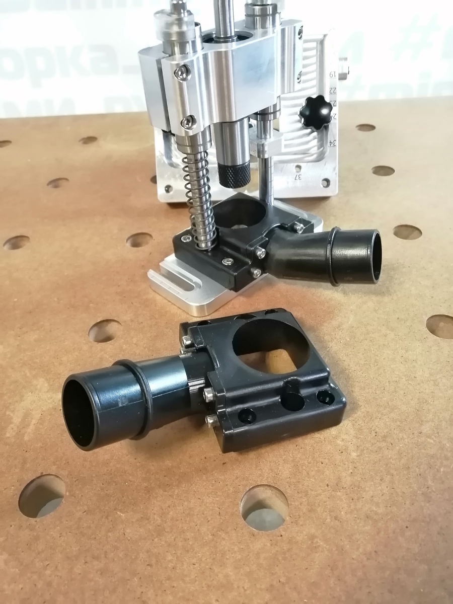 Пылеудаление на фрезерный кондуктор