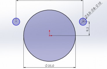 Редуктор для петель BLUM Мастер 32 Про 45/9.5